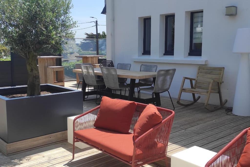 Superbe Maison Familiale A 50 M De La Plage Concarneau Extérieur photo